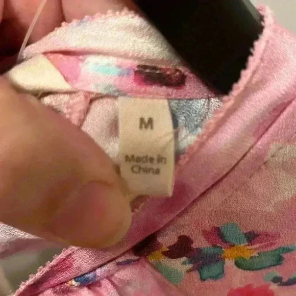 Soft Surroundings Brialla Top Floral 3/4 Sleeve Size Medium - Picture 10 of 11